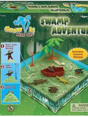 NWT Swamp Adventure - Grow It Play Set